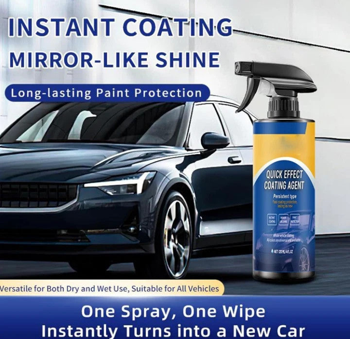 2 sets car coating spray, 3 in 1 multi-function al quick effect coating agent