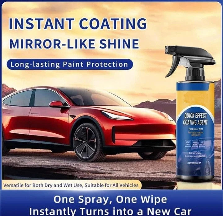 2 sets car coating spray, 3 in 1 multi-function al quick effect coating agent