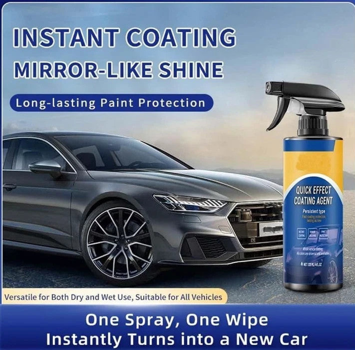 2 sets car coating spray, 3 in 1 multi-function al quick effect coating agent