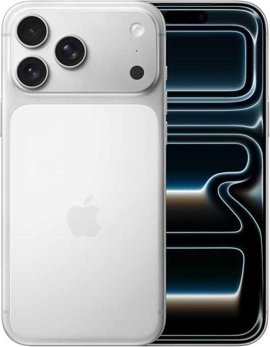 Apple iPhone 17 Pro Max 1TB: 6.9" Display, ProMotion up to 120Hz, A19 Pro Chip, Range Never Seen on iPhone, Pro Fusion Camera System, Center Stage Front Camera; Silver