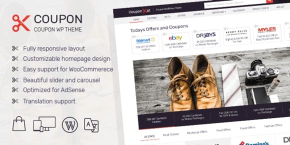 MyThemeShop Coupon WordPress Theme Free Download