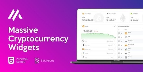 Massive Cryptocurrency Widgets PHP HTML Edition Nulled Download