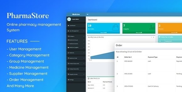 PharmaStore Online Pharmacy Management System