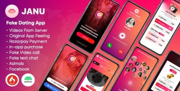 Janu Dating App with Live Streaming One to One Video Call App Source Code