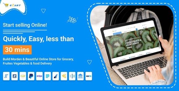 eCart Web Ecommerce Store Full Website PHP Script