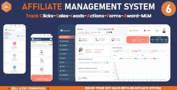 Ultimate Affiliate Management System PHP Software