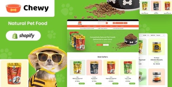 Chewy Pet Shop Shopify Theme Download