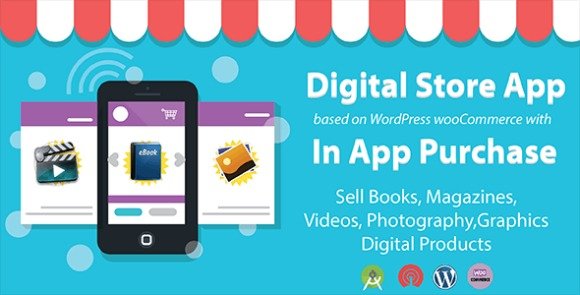 DigiStore In App Purchase with Woocommerce App Source Code