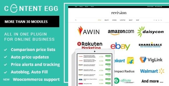 Content Egg All in One Plugin for Affiliate