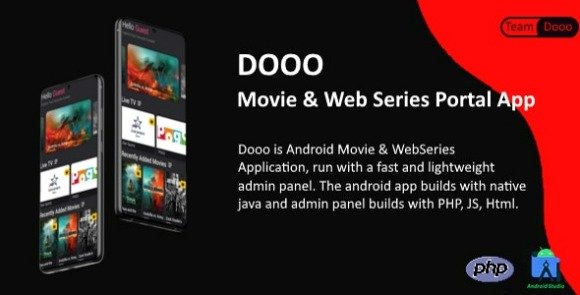 Dooo Movie and Web Series Portal App Source Code