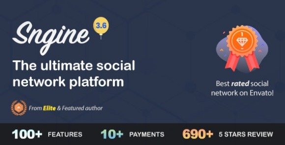 Sngine The Ultimate PHP Social Network Platform Nulled Script