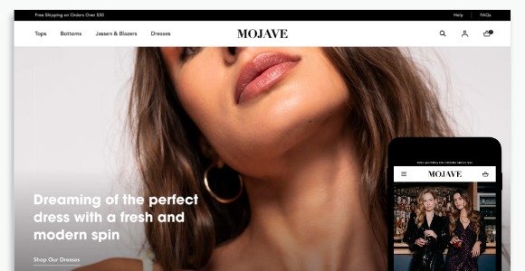 Mojave Shopify Ecommerce Website Theme