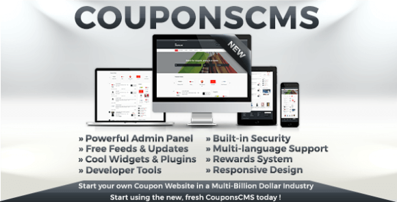 Coupons CMS Nulled Script