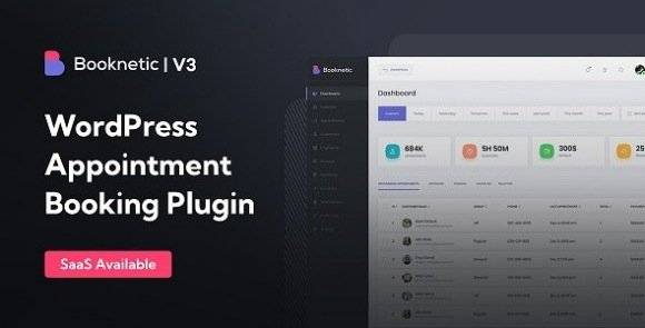 Booknetic WordPress Booking Plugin for Appointment Scheduling SaaS
