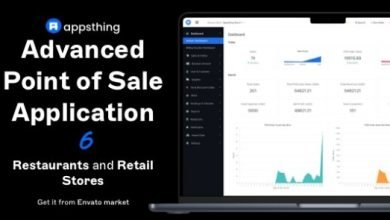 Appsthing POS Multi Store Restaurant Point of Sale Billing Stock Manager Application