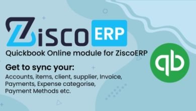 Quickbook Sync Module for ZiscorERP Addon