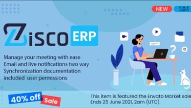Zoom Meeting for ZiscoERP Addon