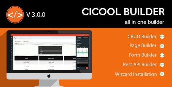 Cicool Page Form Rest API and CRUD Generator Script