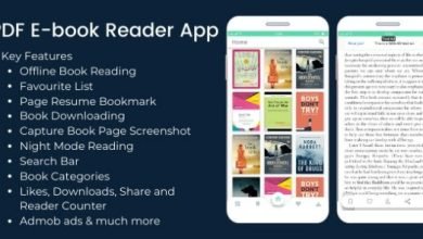 PDF Ebook Reader Admin App Source