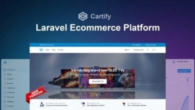 Cartify Laravel Ecommerce Platform with Tailwind CSS Nulled Script