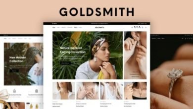 GoldSmith Jewelry Store WooCommerce Elementor Theme