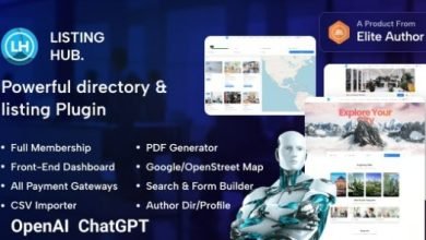 ListingHub WordPress Business Directory Listing Plugin