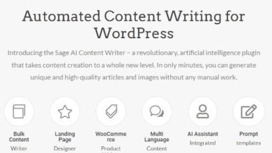 Sage AI Automated Content Writing WordPress Plugin Nulled