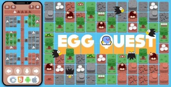 Premium Game EggQuest HTML5 Construct 3