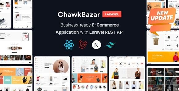 ChawkBazar Laravel React Next REST API Ecommerce with Multivendor