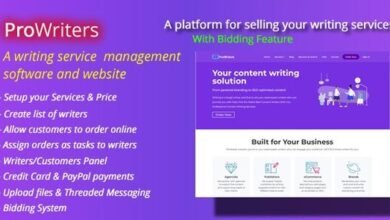 ProWriters Sell Writing Services Online Script