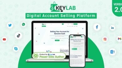 KeyLab Digital Account Selling Platform Nulled
