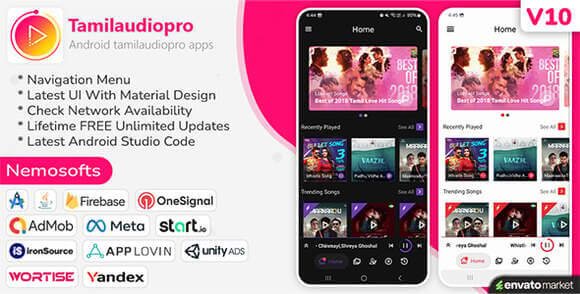Tamilaudiopro Online Music Streaming Apps