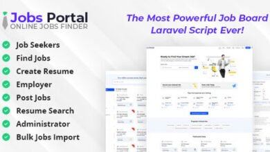 Jobs Portal Job Board Laravel Script Nulled