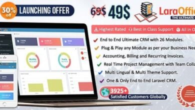 LaraOffice Ultimate CRM and Project Management Script