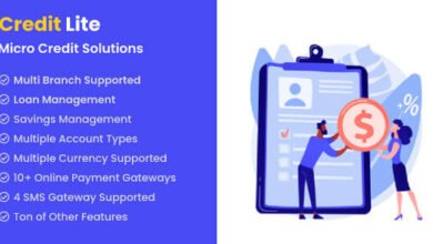 Credit Lite Multi Branch Loan and Savings Management System Nulled