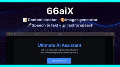 66aix AI Content Chatbot Images Generator and Speech to Text SaaS
