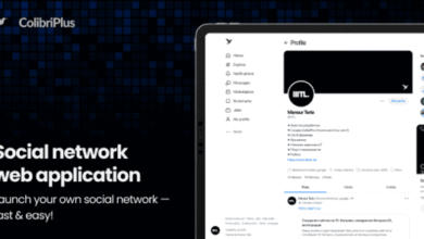 ColibriPlus The Social Network Web Application Script