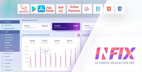 InfixEdu School Management System Software Nulled