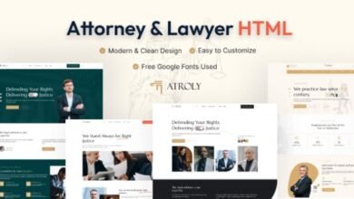 Atroly Attorney and Lawyer HTML Template