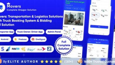 Movers Online Load Truck Booking and Lorry Bid Cargo Logistics Transport Apps