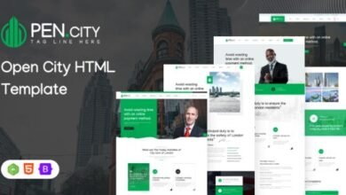 OpenCity Political and Government HTML Template