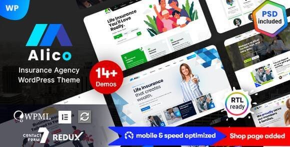 Alico - Insurance WordPress