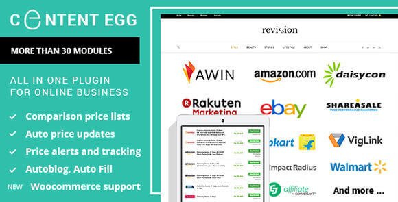 Content Egg All in one Plugin for Affiliate Price Comparison Deal Sites