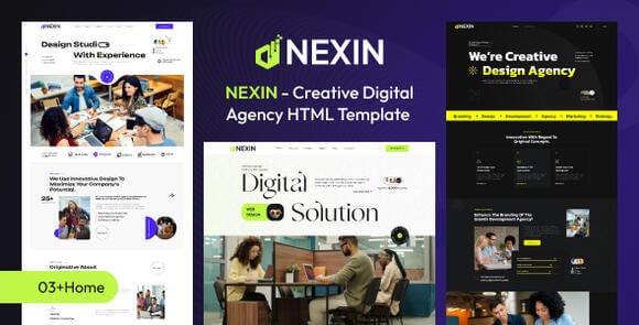 Nexin Digital Agency HTML Template
