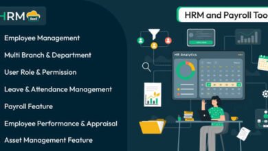 HRM SaaS HR and Payroll Tool Nulled Script