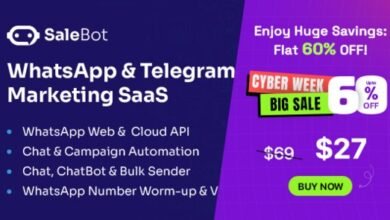 SaleBot WhatsApp and Telegram Marketing SaaS ChatBot